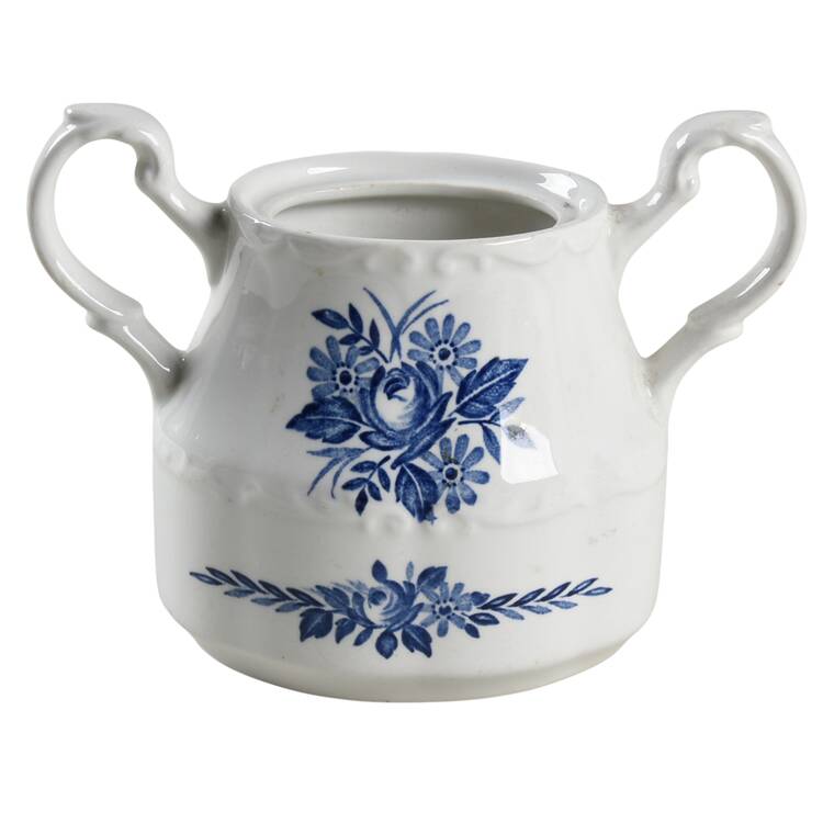 Dresden Blue Sugar Bowl No Lid