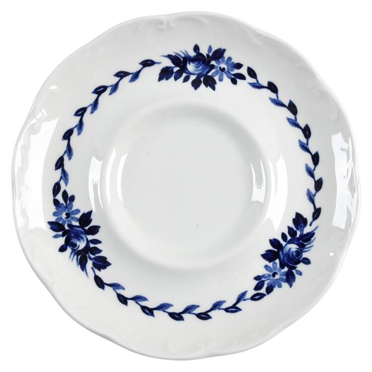 Dresden Blue Saucer