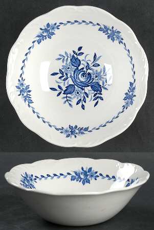 Dresden Blue Coupe Cereal Bowl