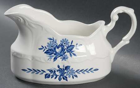 Dresden Blue Gravy Boat
