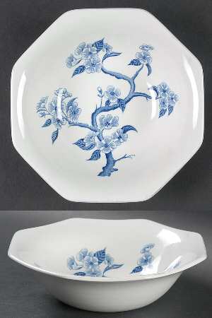 Dynasty Blue Coupe Cereal Bowl