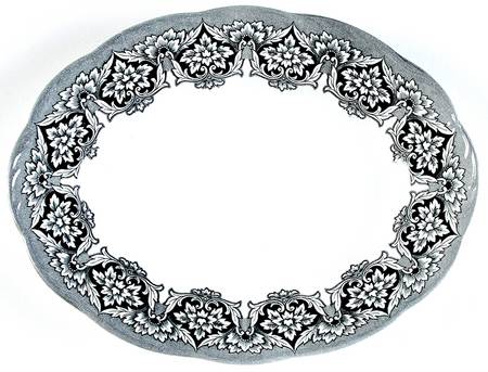 Edinburgh Black 12" Oval Serving Platter
