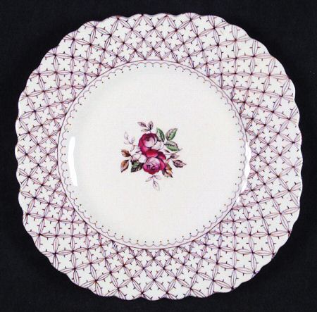 Florentine Square Dessert Plate
