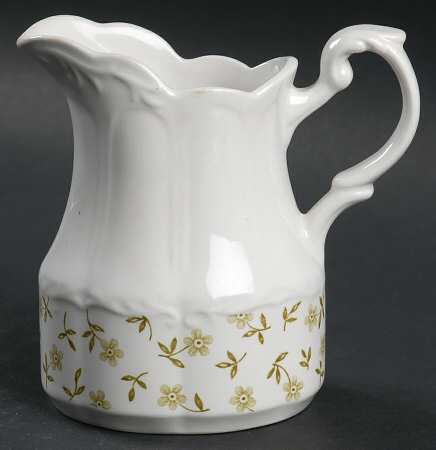 Forget Me Not Green Creamer