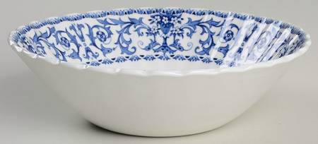 Forum Blue Coupe Cereal Bowl