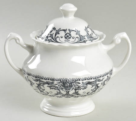Forum Black Sugar Bowl & Lid