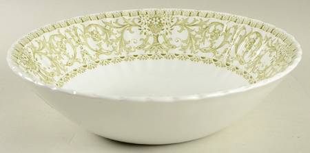 Forum Green 8" Round Vegetable Bowl