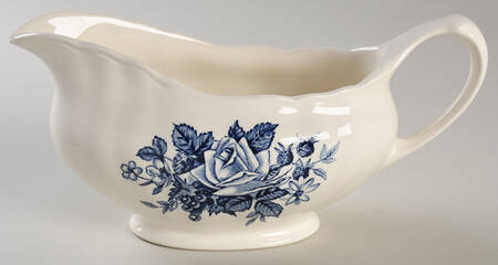Gainsborough Blue Gravy Boat