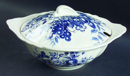 Gainsborough Blue Tureen &  Lid