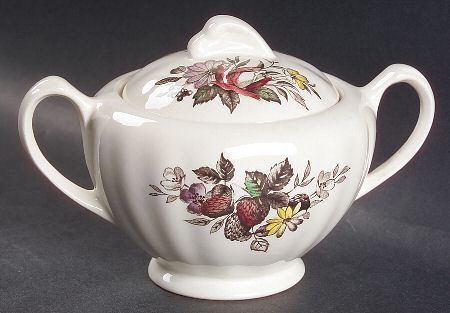 Gainsborough Multi Sugar Bowl & Lid