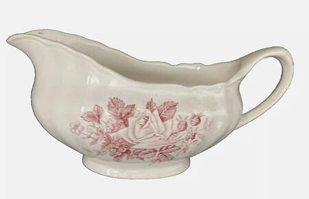 Gainsborough Red Gravy Boat