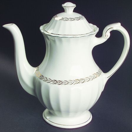 Garland (Gold Laurel) Coffee Pot & Lid