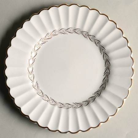 Garland (Gold Laurel) Dessert/Pie Plate