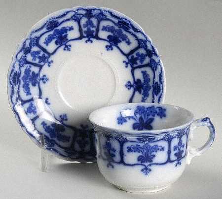 Geisha (Flow Blue) by J &amp; G Meakin