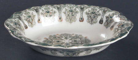 Genoa Oval Sweet Meat Dish