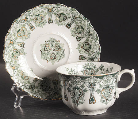 Genoa Flat Cup & Saucer Set