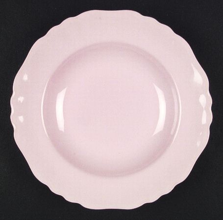 Glamour Rosa Rim Soup Bowl