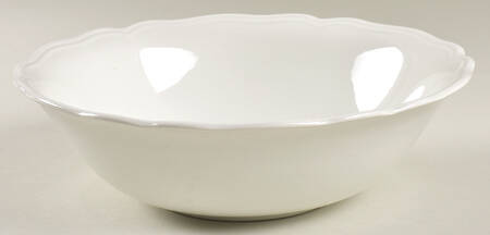 Heirloom White 8" Round Vegetable Bowl