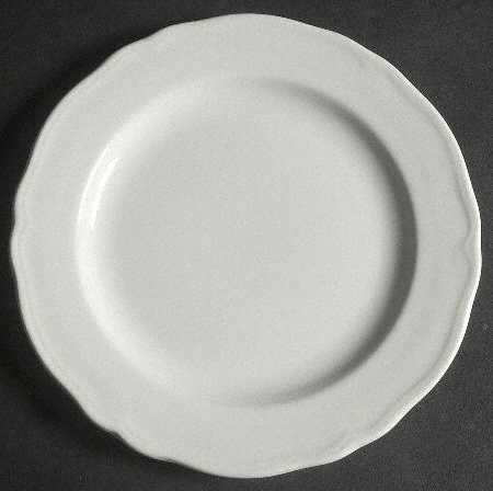 Heirloom White Salad Plate
