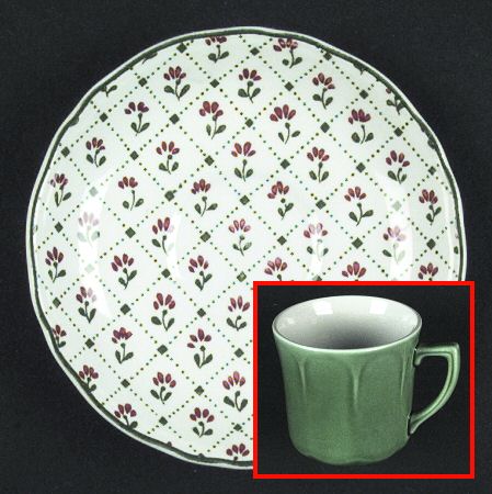 Heirloom Green Saucer