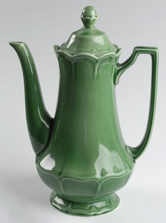 Heirloom Green Coffee Pot & Lid