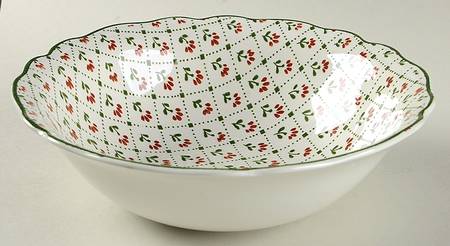 Heirloom Green 8" Round Vegetable Bowl