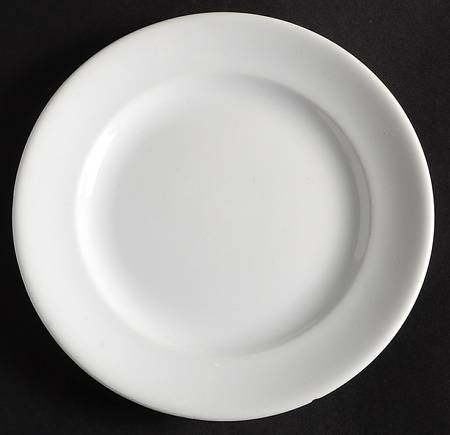 Heritage White Luncheon Plate