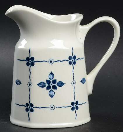 Homespun Blue Creamer