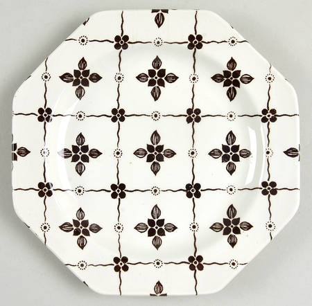 Homespun Brown Dessert/Pie Plate