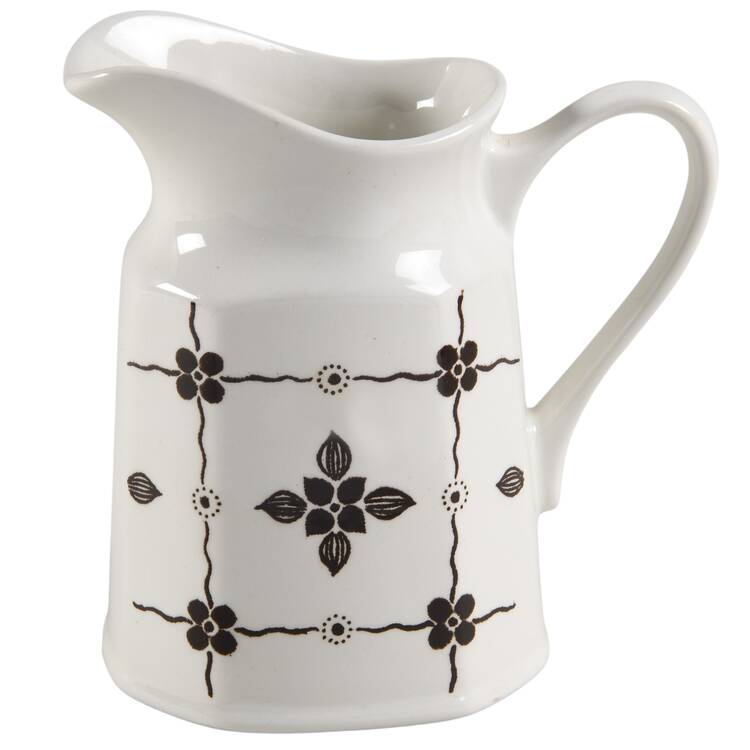 Homespun Brown Creamer