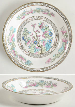 Indian Tree (Smooth Edge, Multi) Fruit/Dessert (Sauce) Bowl
