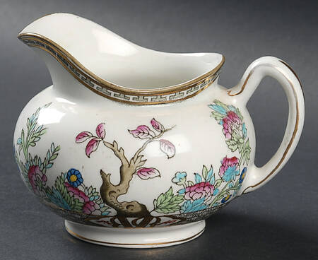Indian Tree (Smooth Edge, Multi) Creamer