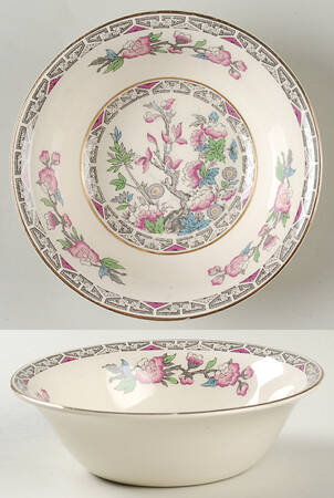 Indian Tree (Smooth Edge, Multi) Coupe Cereal Bowl