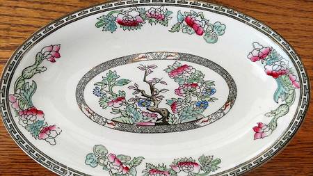 Indian Tree (Smooth Edge, Multi) Relish/Gravy Underplate