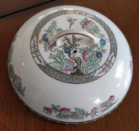 Indian Tree (Smooth Edge, Multi) Lid for Round Butter