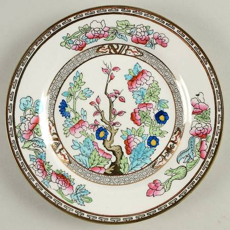 Indian Tree (Smooth Edge, Multi) Bread & Butter Plate