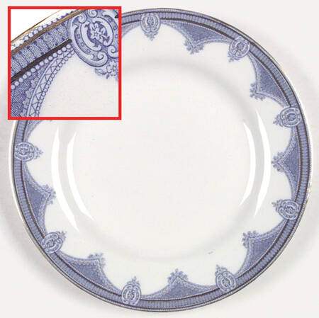 Ipswich Blue Luncheon Plate