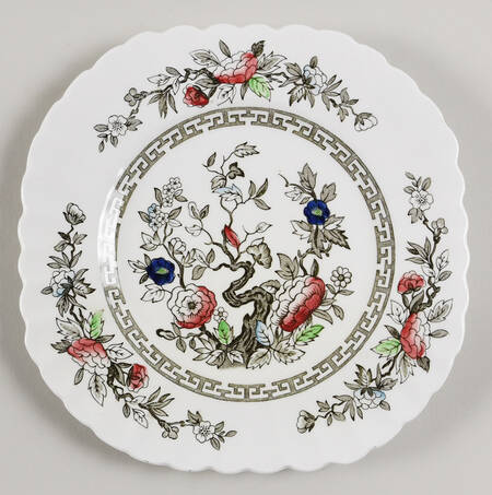 Kashmir Square Dessert Plate