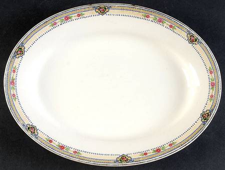 Laura 10" Oval Serving Platter