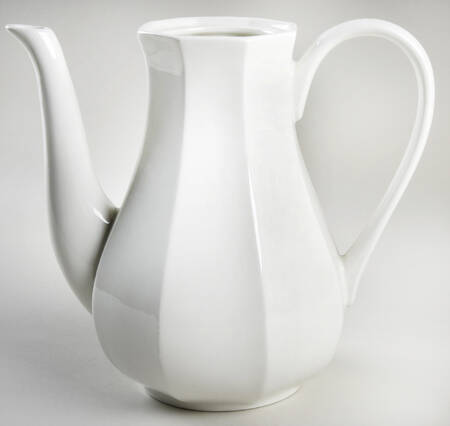Liberty White Coffee Pot No Lid