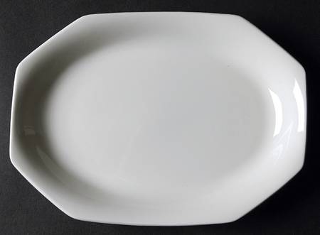 Liberty White Relish/Gravy Underplate