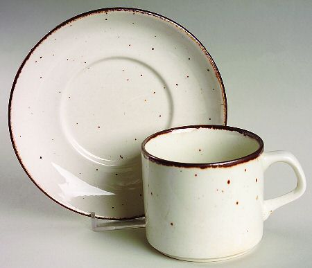 Lifestyle Flat Cup & Saucer Set