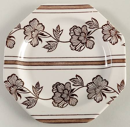 Lotus Brown Dessert/Pie Plate