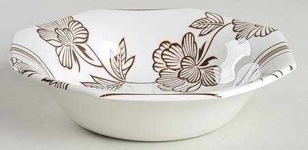 Lotus Brown Fruit/Dessert (Sauce) Bowl