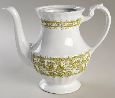 Lucerne Green Coffee Pot No Lid