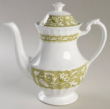Lucerne Green Coffee Pot & Lid