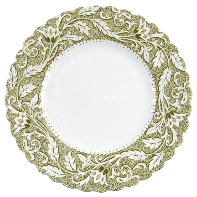 Lucerne Green Dessert/Pie Plate