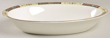 Marcella 10" Oval Vegetable Bowl