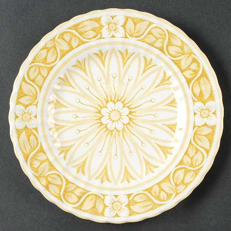 Medici Yellow Dessert/Pie Plate