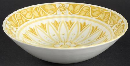 Medici Yellow 8" Round Vegetable Bowl